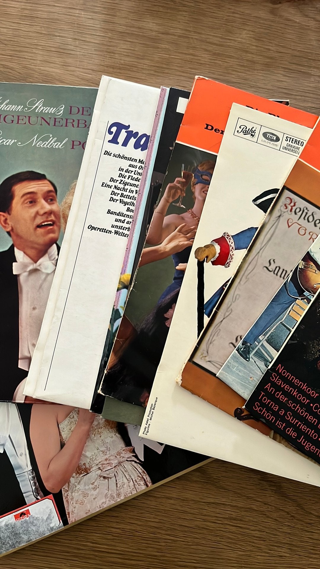 Diverse LP’s operette en accordion, Cd's en Dvd's, Ophalen of Verzenden, Gebruikt, LP, Opera of Operette