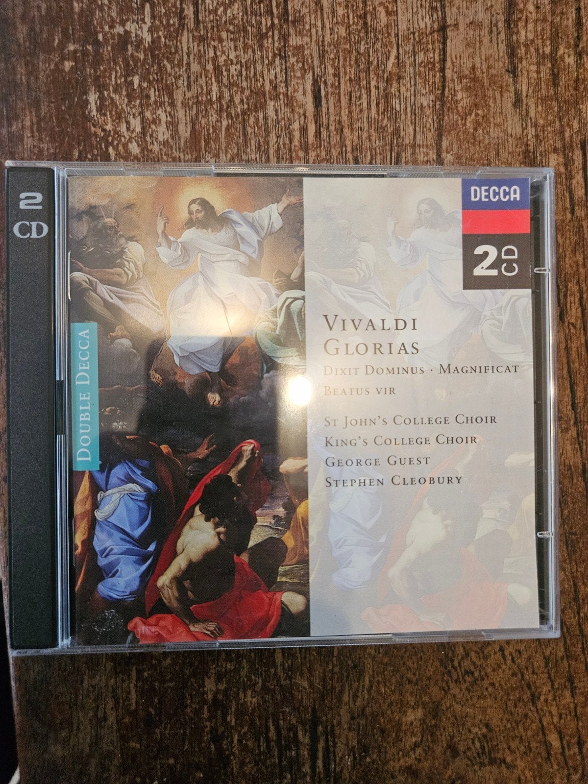 Vivaldi Glorias, Magnificat, Dixit Dominus - 2 CD Decca, Inclusief doosje, Ophalen of Verzenden, Vivaldi, Zo goed als nieuw