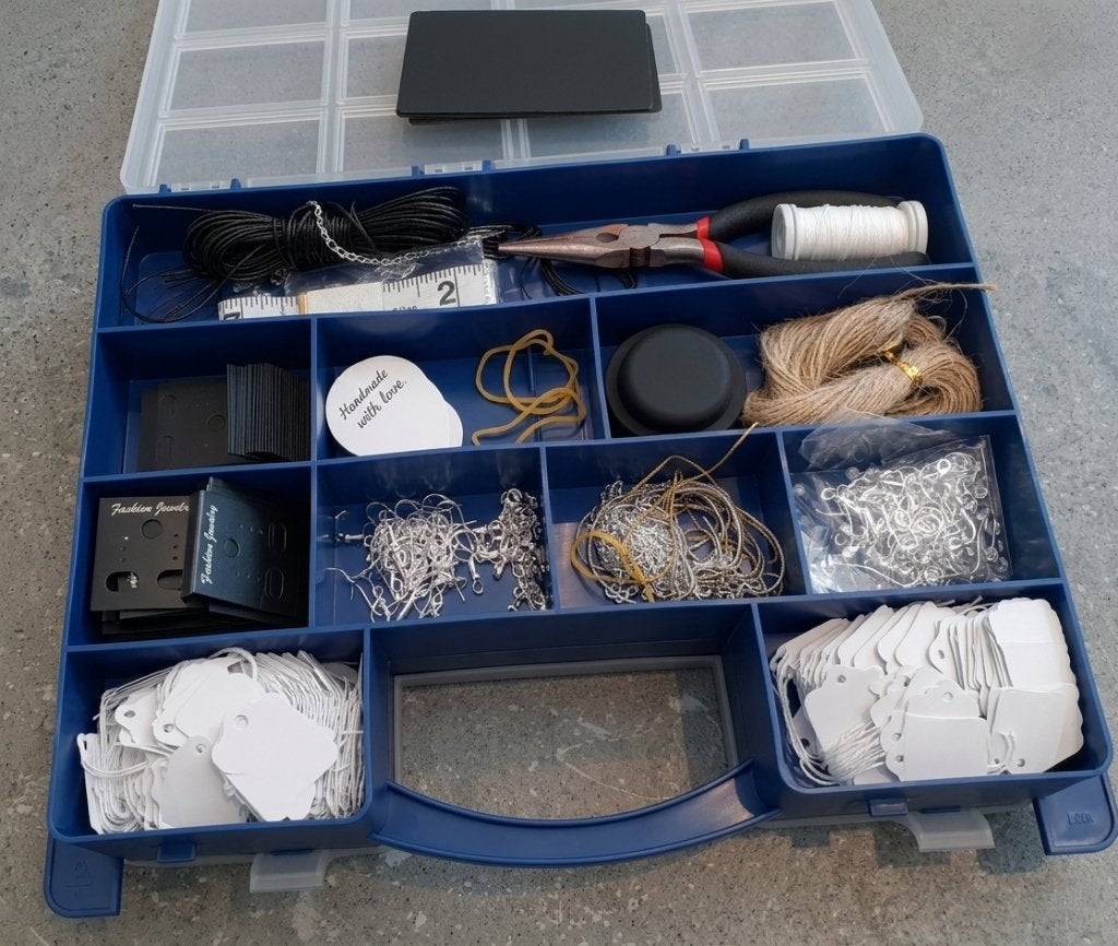 DIY  groot lot materiaal om juwelen te maken, Ophalen of Verzenden, Nieuw, Overige typen