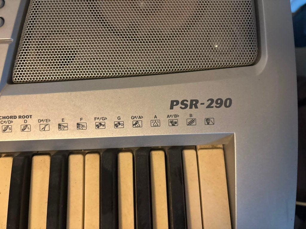 Yamaha PSR-290 keyboard incl. standaard en sustainpedaal, Muziek en Instrumenten, Ophalen, Yamaha, Midi-aansluiting, 61 toetsen