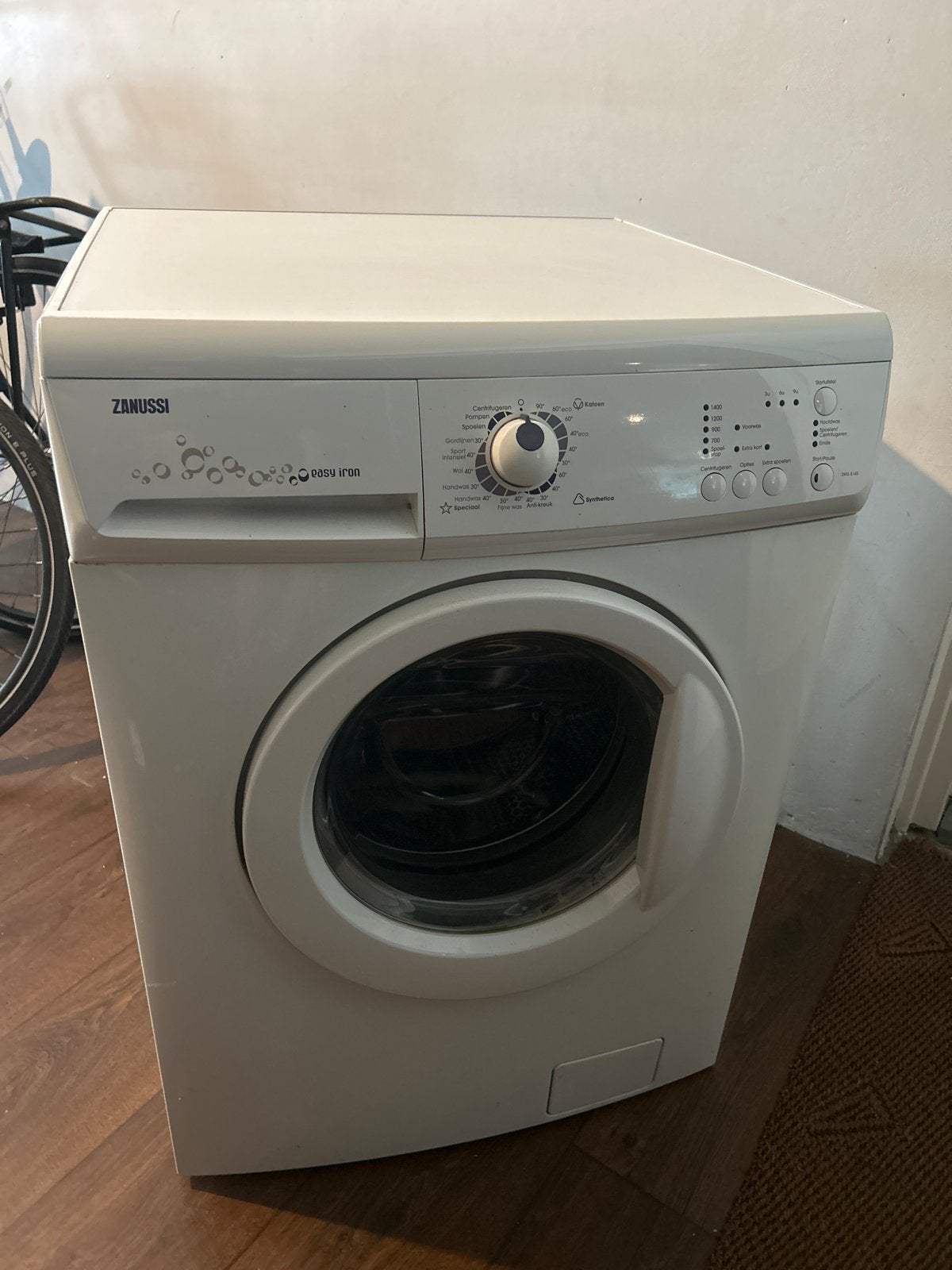 Zanussi ZWG 5145 Wasmachine - Voorlader, Ophalen, Gebruikt, Voorlader, 85 tot 90 cm