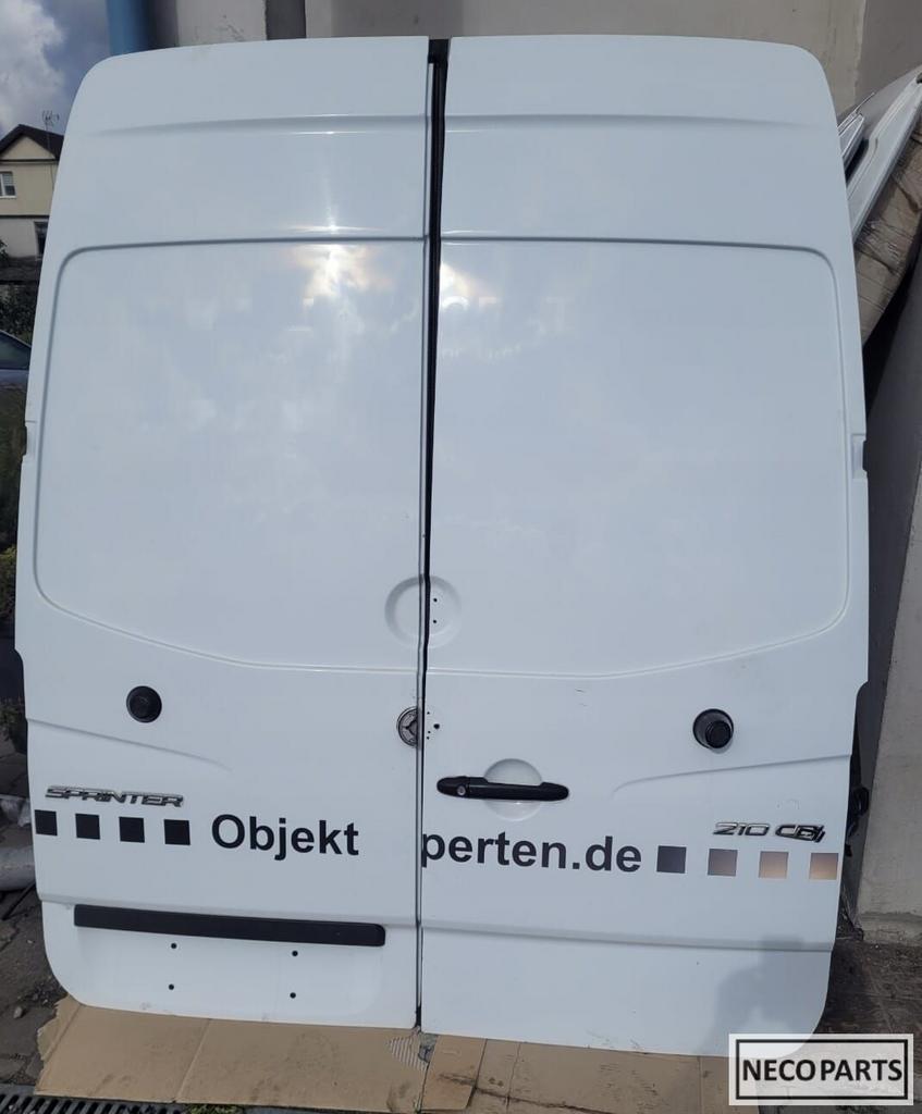 MERCEDES SPRINTER MAX 2013 PORTIER DEUR PORTIEREN ORIGINEEL, Gebruikt, Ophalen of Verzenden, Achter, -