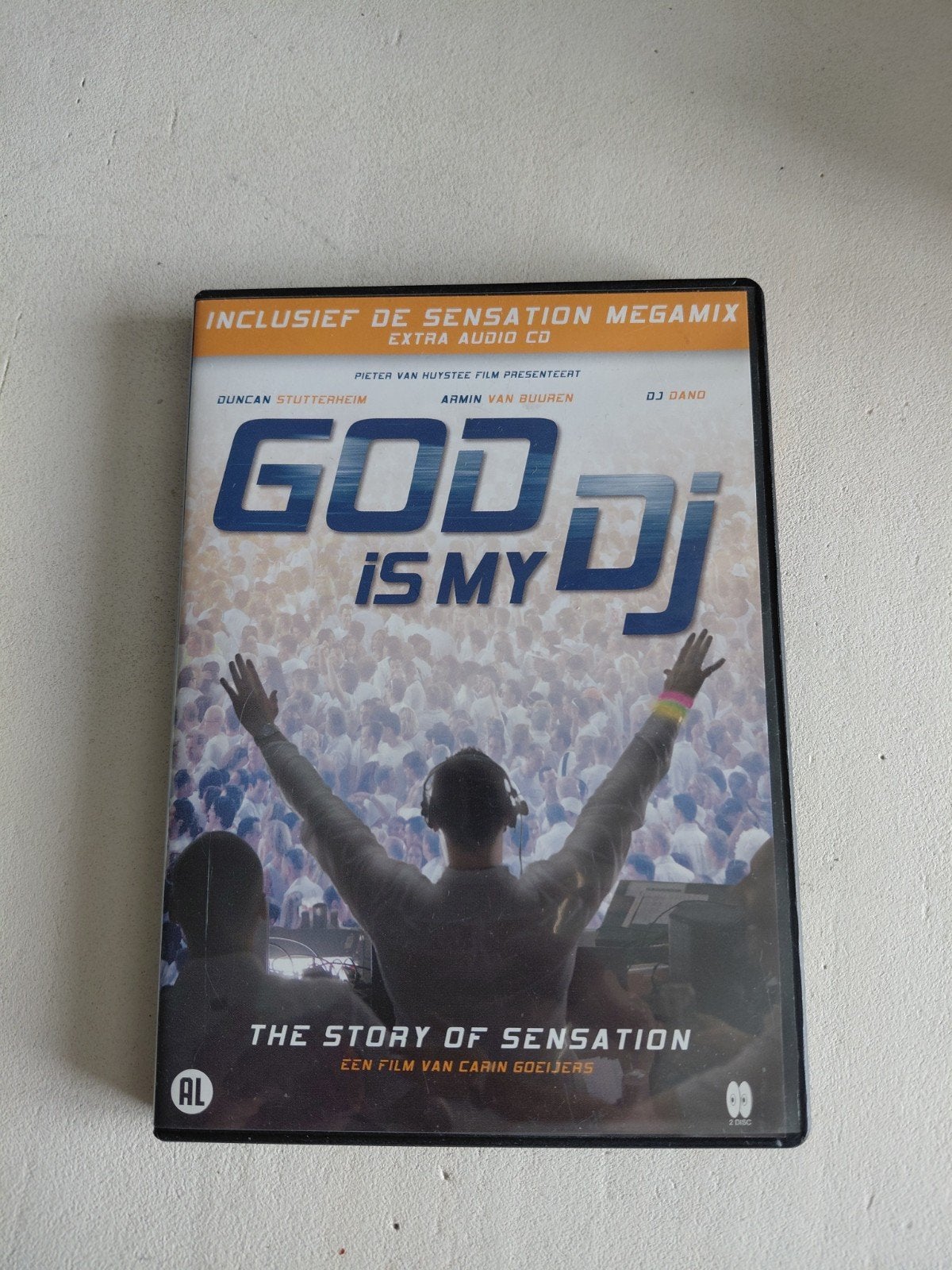 God Is My DJ - The Story of Sensation (DVD + CD), Alle leeftijden, Ophalen of Verzenden, Zo goed als nieuw