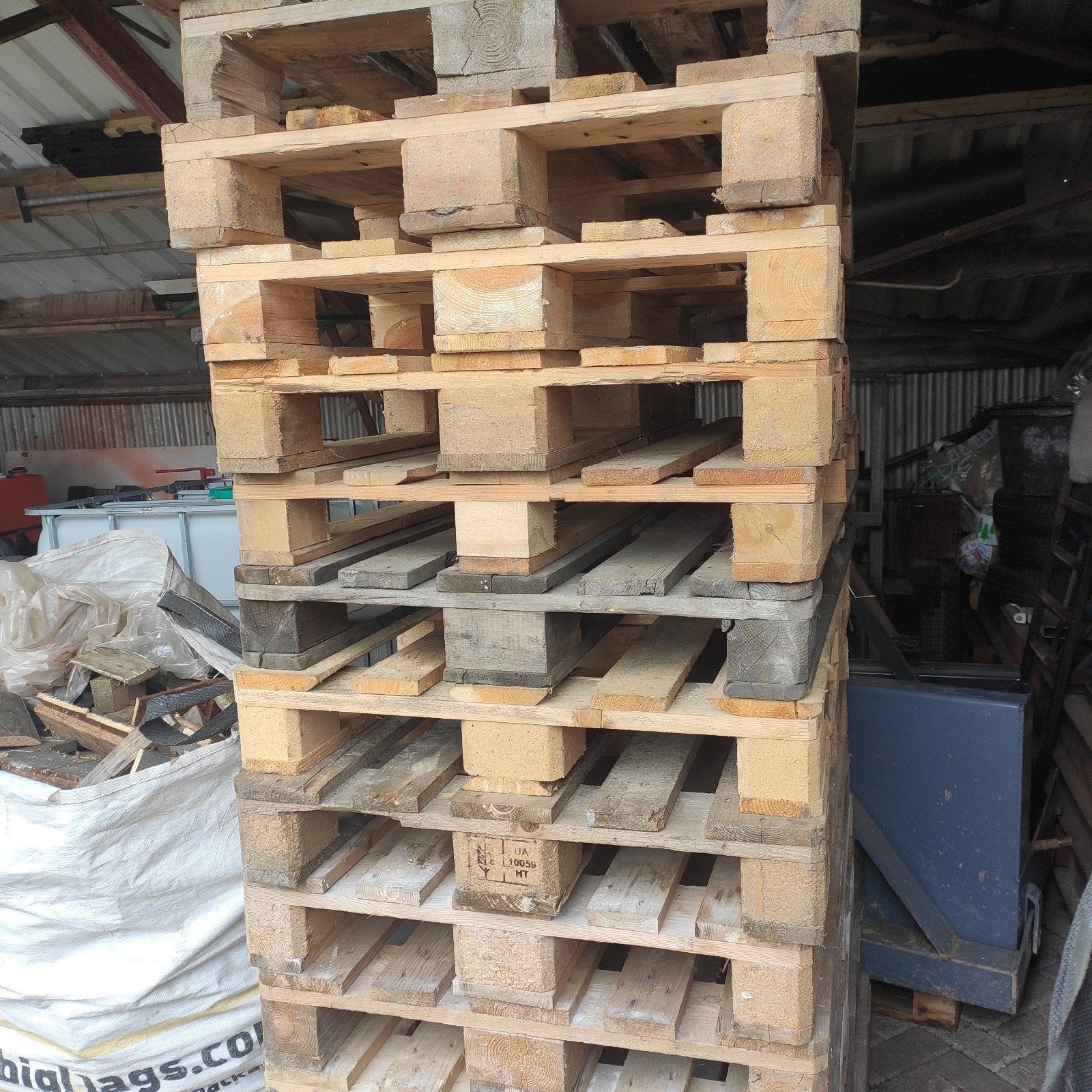 Pallets euro pallets, Ophalen of Verzenden, Overige houtsoorten, Minder dan 200 cm, Pallet