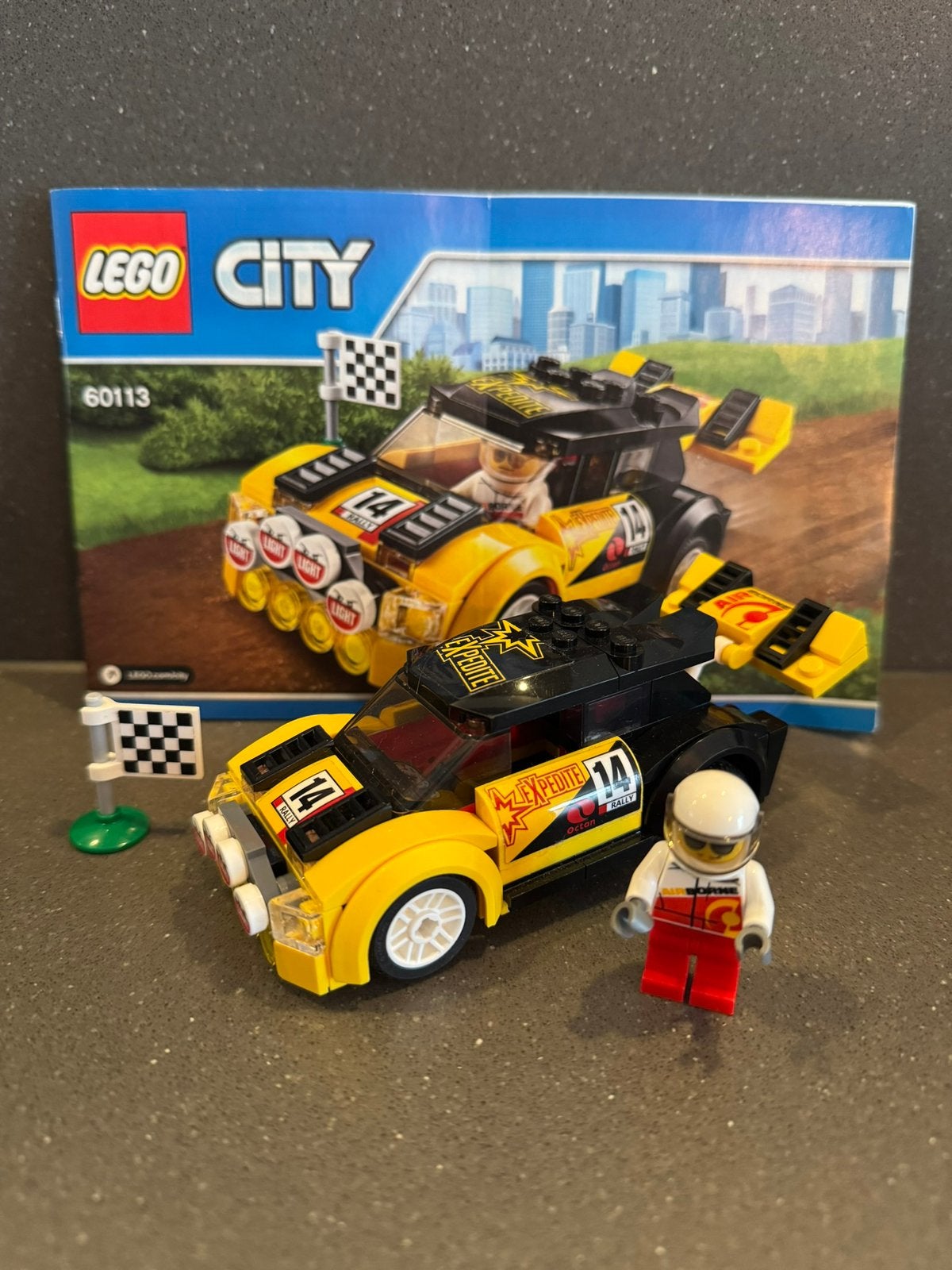 Lego City - Rallyauto - 60113, City, Lego, Ophalen of Verzenden, Zo goed als nieuw