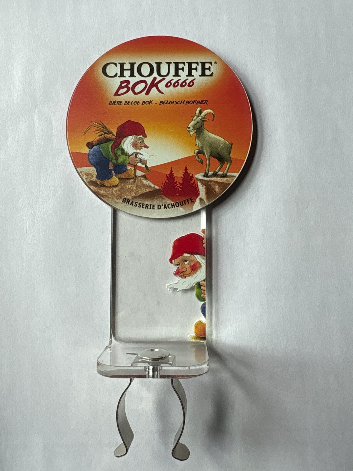 Originele Chouffe Bok 6666 tapruiter - Nieuw, Verzamelen, Ophalen of Verzenden, Nieuw