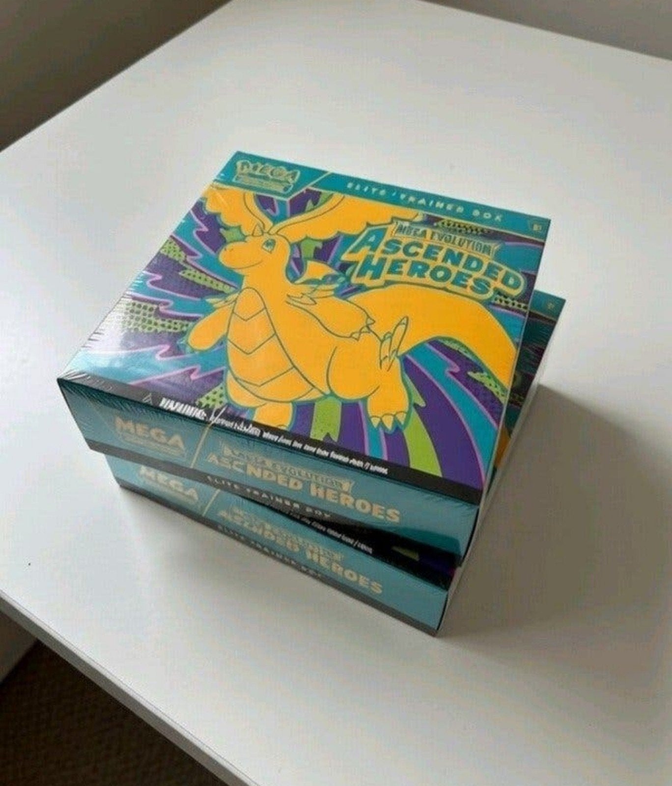 Pokémon TCG Ascended Heroes Elite Trainer Box, Ophalen of Verzenden, Nieuw, Overige typen, Foil