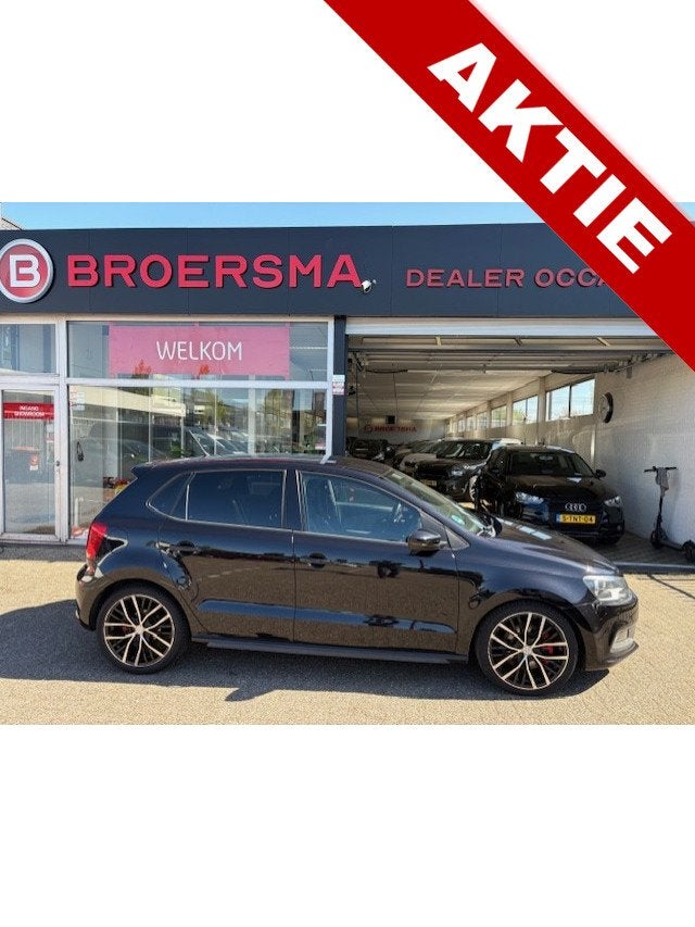 Volkswagen Polo 1.4 TSI GTI GTI - AUTOMAAT * CLIMATE * ZEER, Auto's, Volkswagen, Euro 5, Electronic Stability Program (ESP), 4 cilinders