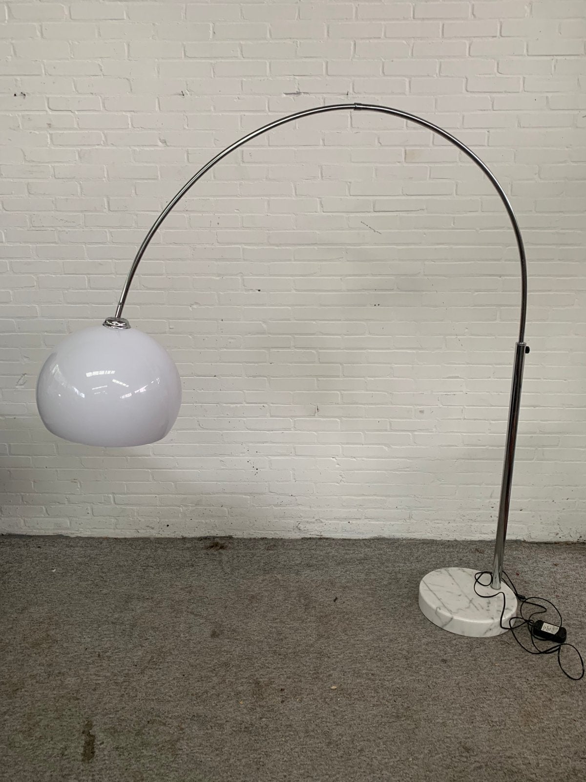 Lamp vintage booglamp arc lamp Dijkstra hanglamp jaren 80., Ophalen of Verzenden, Zo goed als nieuw, Minder dan 100 cm