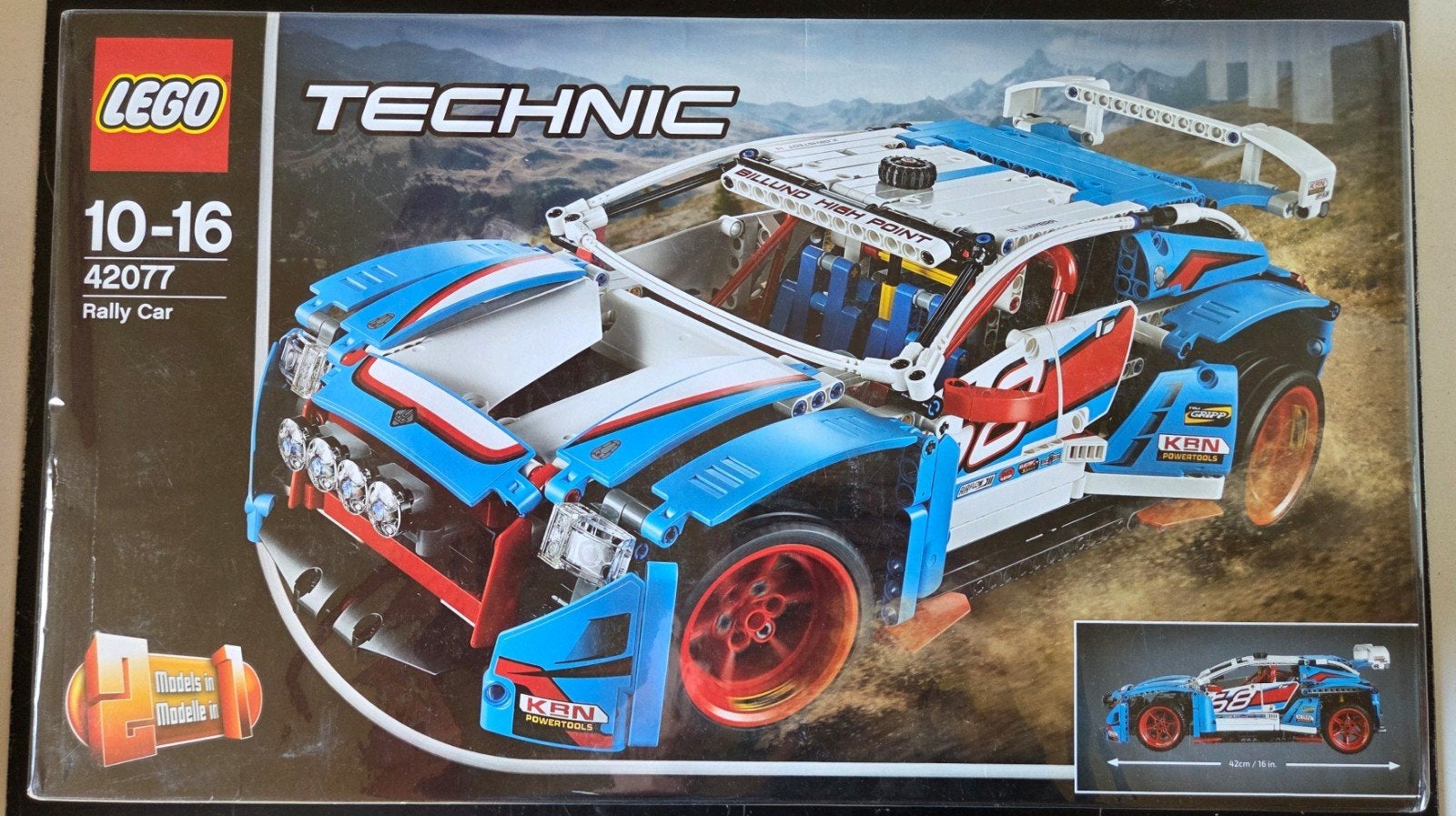 Lego technic 42077 Rally Car sealed, Lego, Nieuw, Ophalen of Verzenden, Technic