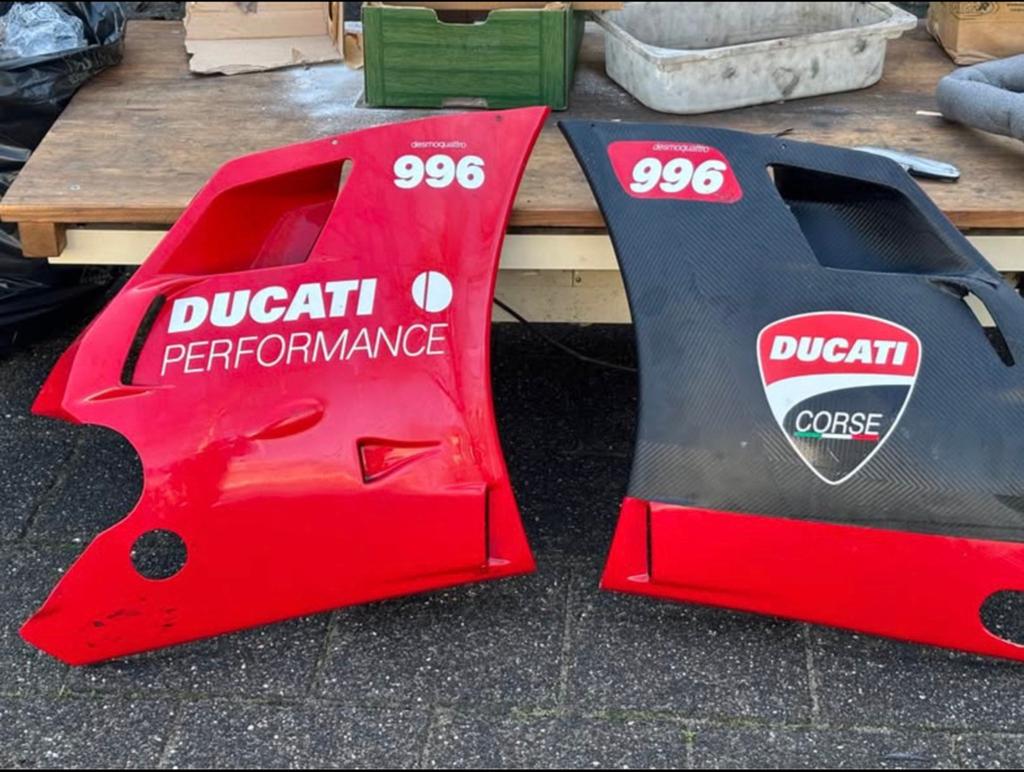 Ducati 996 racing faring, Motoren, Ophalen of Verzenden, Gereviseerd