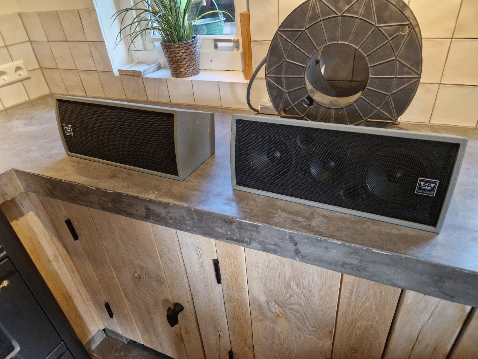 stage accompany F7 speakers, Audio, Tv en Foto, Geschikt voor surround/home cinema, Ophalen of Verzenden, Gebruikt, Speakerset