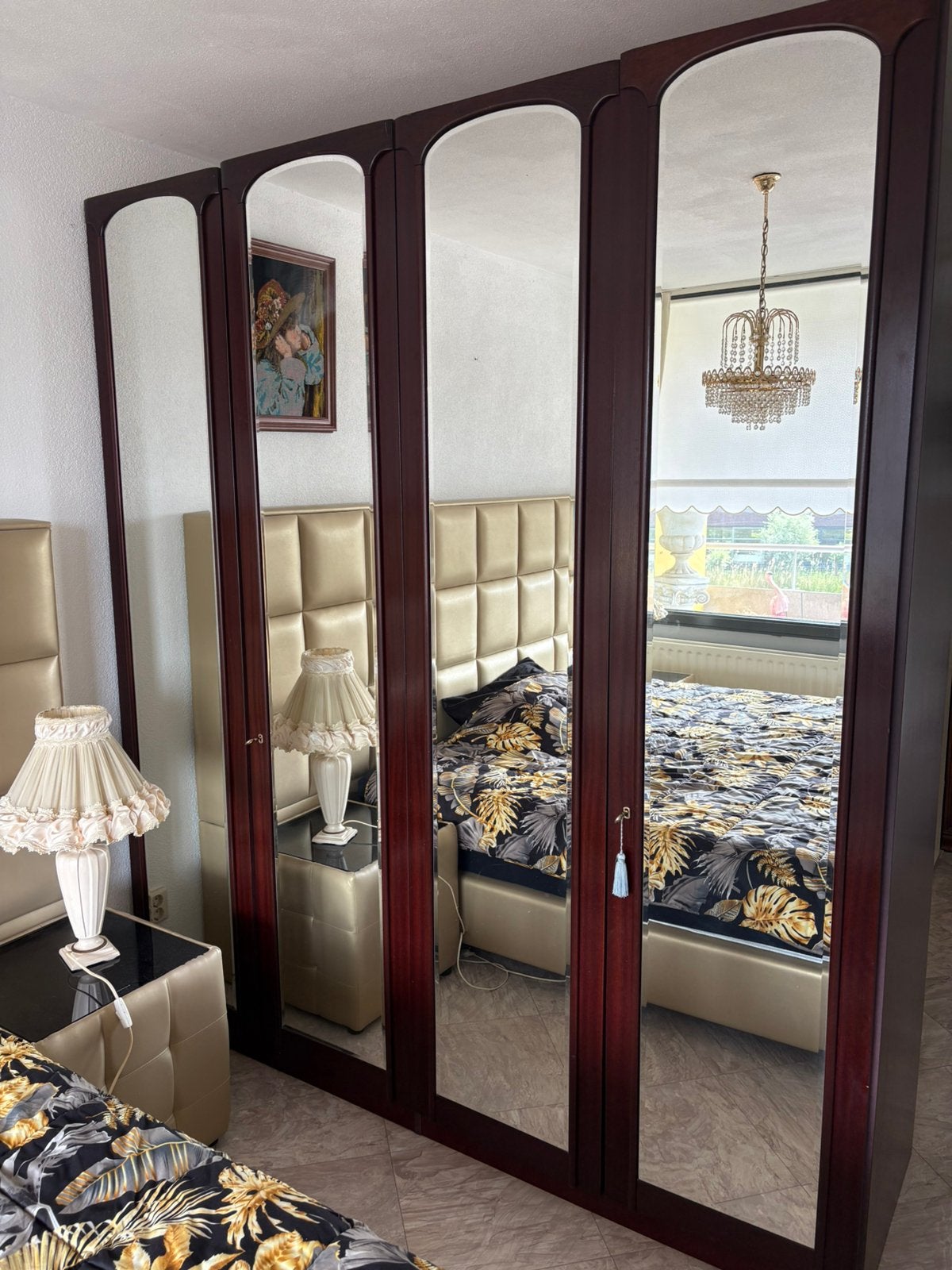 Slaapkamer kledingkast, Huis en Inrichting, Ophalen, Zo goed als nieuw, 50 tot 75 cm, 200 cm of meer