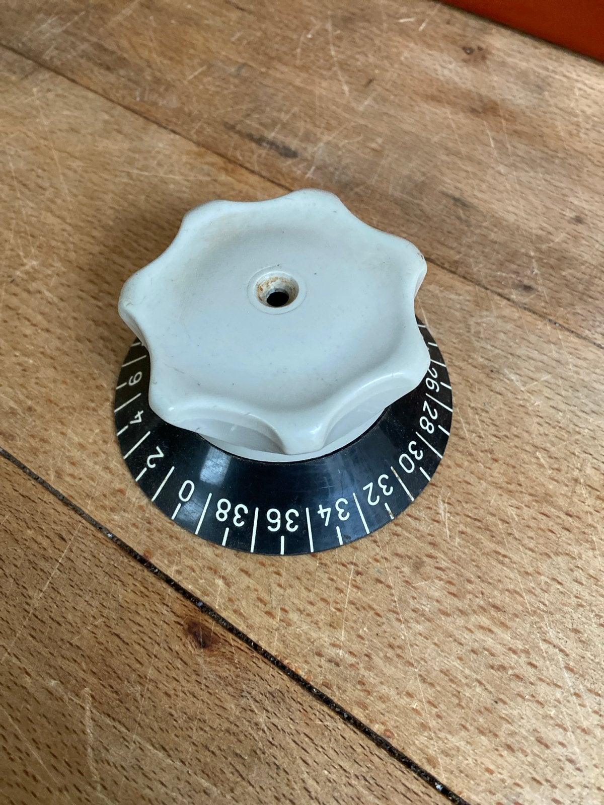 Berkel knop snijmachine, Gebruikt, Kunststof, Ophalen of Verzenden, Zwart