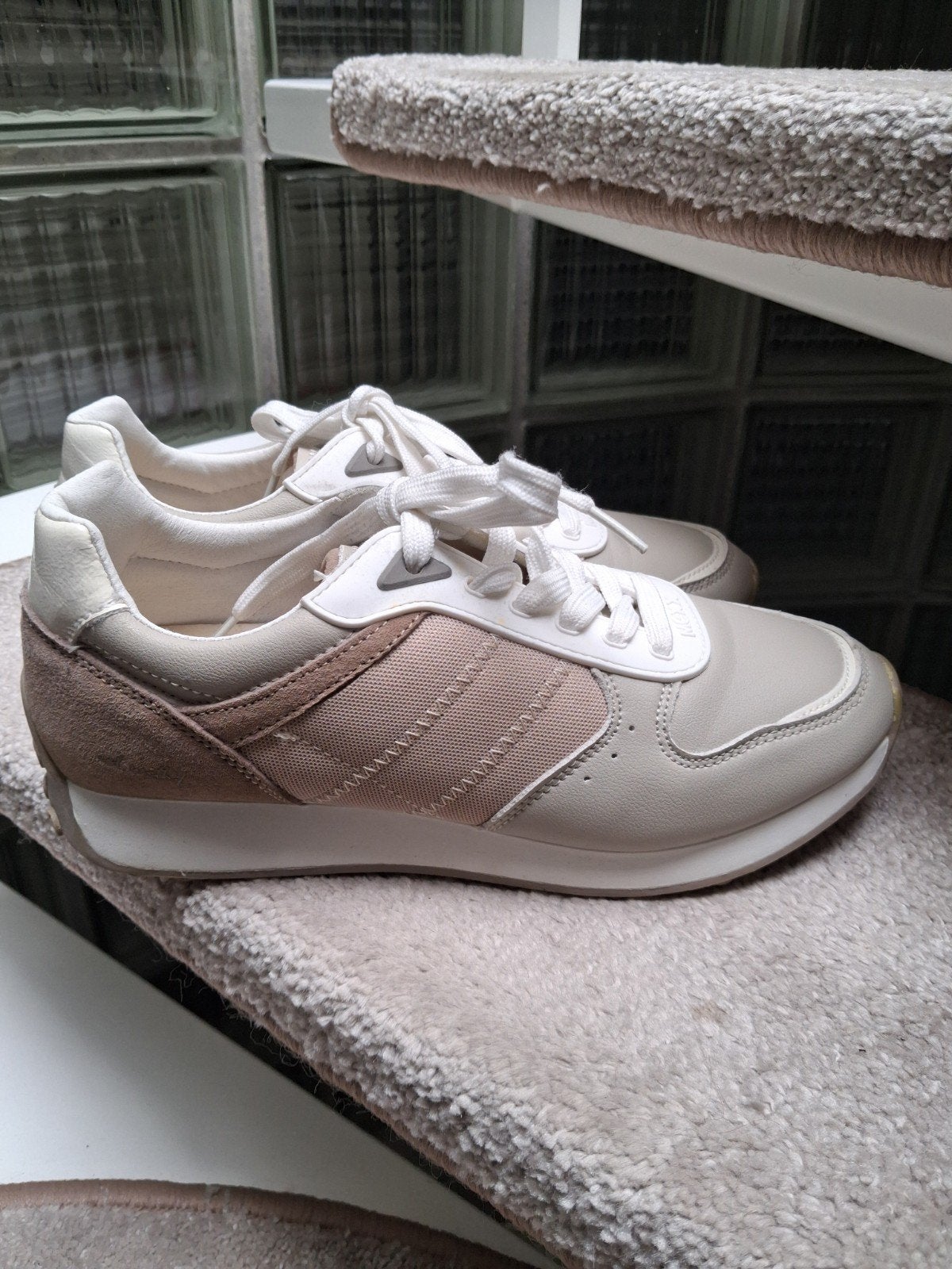 Mexx sneakers  beige maat 39, Mexx, Beige, Ophalen of Verzenden, Sneakers of Gympen
