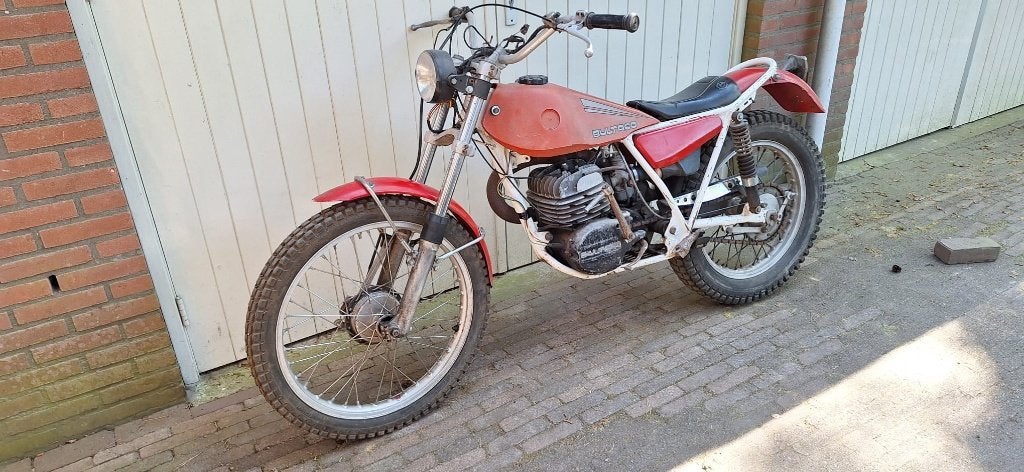 Bultaco trialmotorfiets, Ophalen, Gebruikt