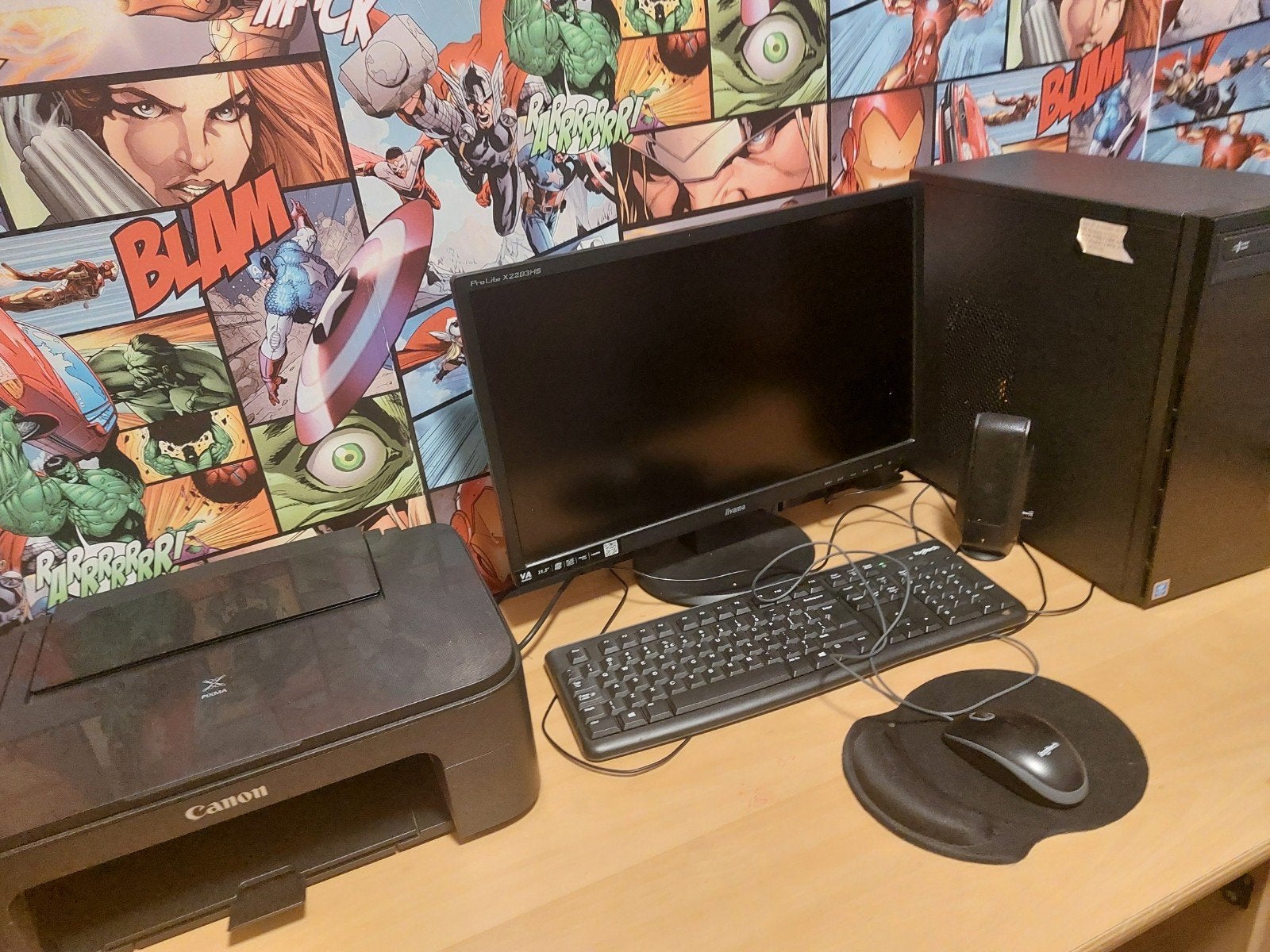 Computer, Kleur printen, Canon, Inkjetprinter, All-in-one