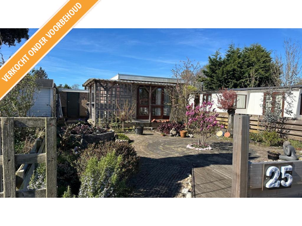 Chalet met eigen grond te koop in Opmeer,Noord-Holland!R#52R, Caravans en Kamperen, Stacaravans, Tot en met 3