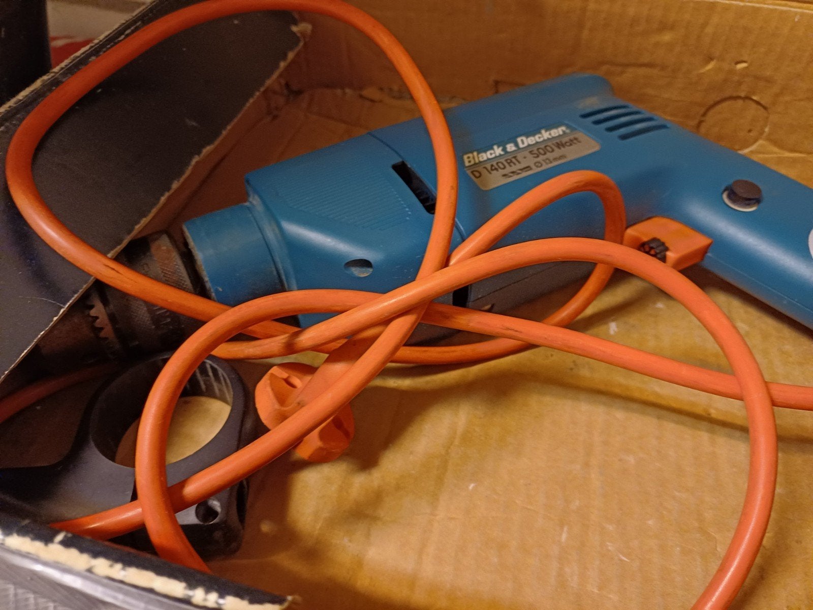 l Black & Decker klopboormachine, model, Doe-het-zelf en Verbouw, Ophalen of Verzenden, Gebruikt, Boormachine