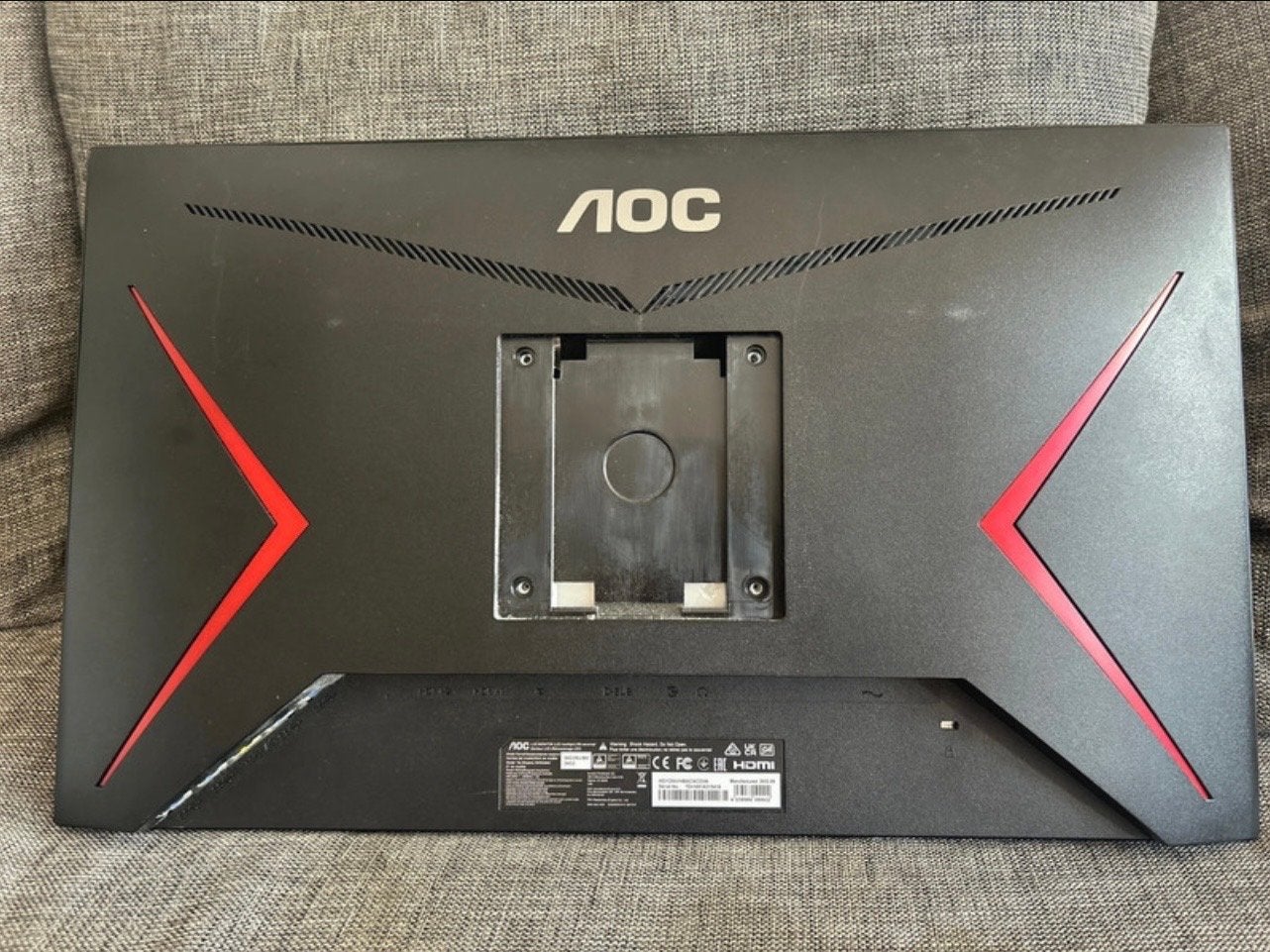 2x AOC 24G2SU/BK Gaming Monitoren (24 inch, Full HD), Computers en Software, Monitoren, Ophalen of Verzenden, Gebruikt, Full HD