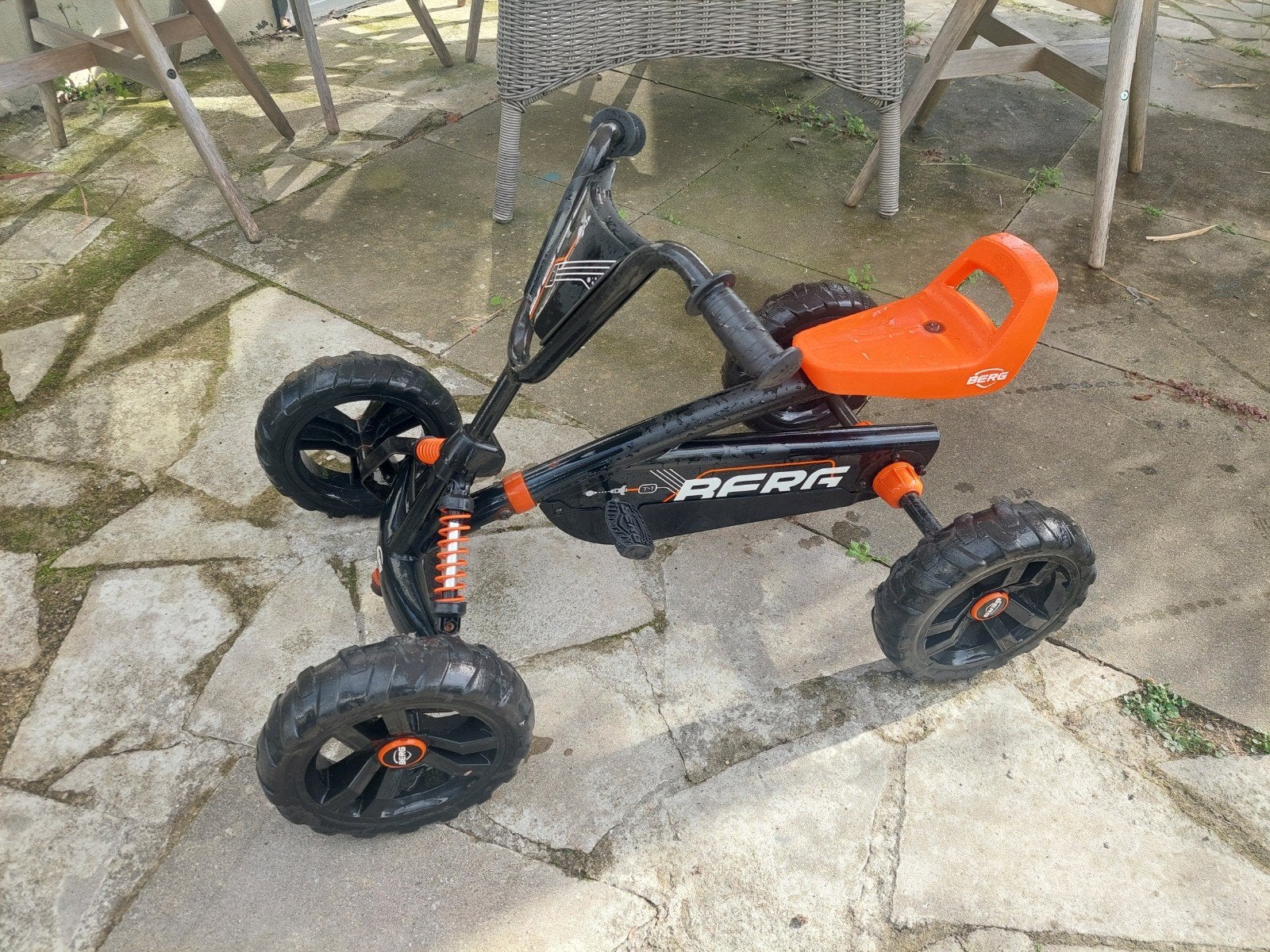 Berg Biky Cross Loopfiets - Zwart/Oranje, Kinderen en Baby's, Ophalen, Gebruikt, Berg
