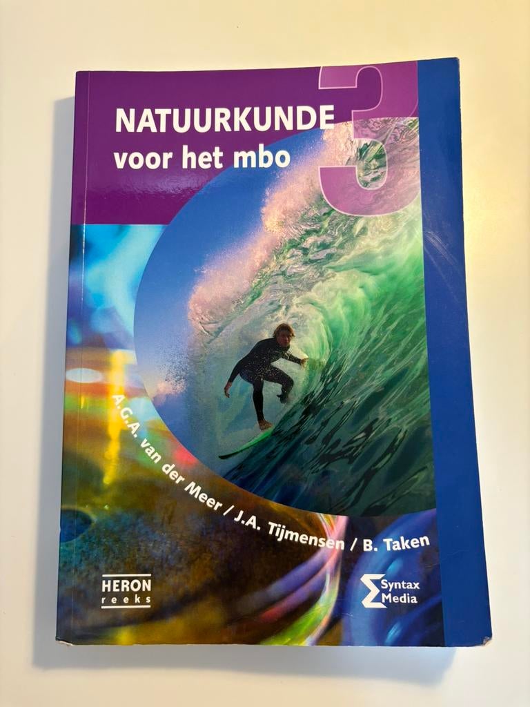 Natuurkunde voor het mbo 3, Ophalen of Verzenden, Zo goed als nieuw, Overige niveaus, Natuurkunde