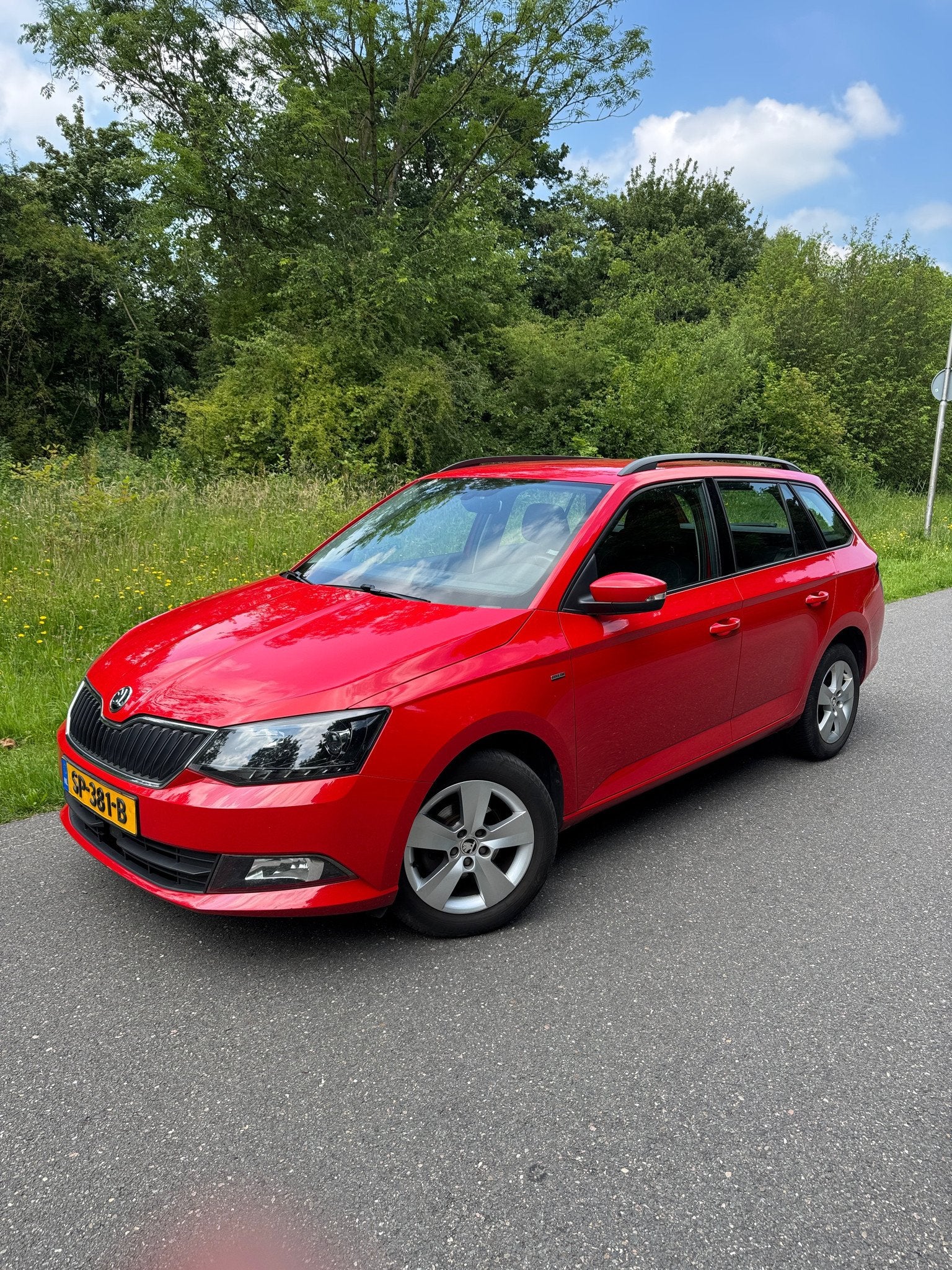 Skoda Fabia Combi 1.0 TSI 70kW Greentech Clever (bj 2018), Auto's, Voorwielaandrijving, Euro 6, 95 pk, Parkeersensor