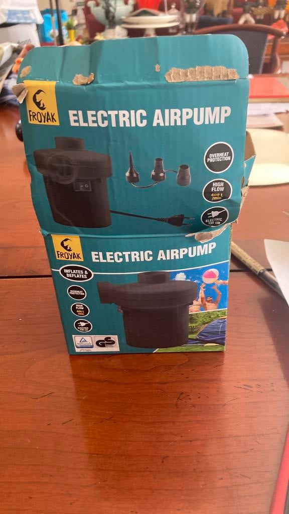 Electrische luchtpomp, Ophalen of Verzenden, Nieuw