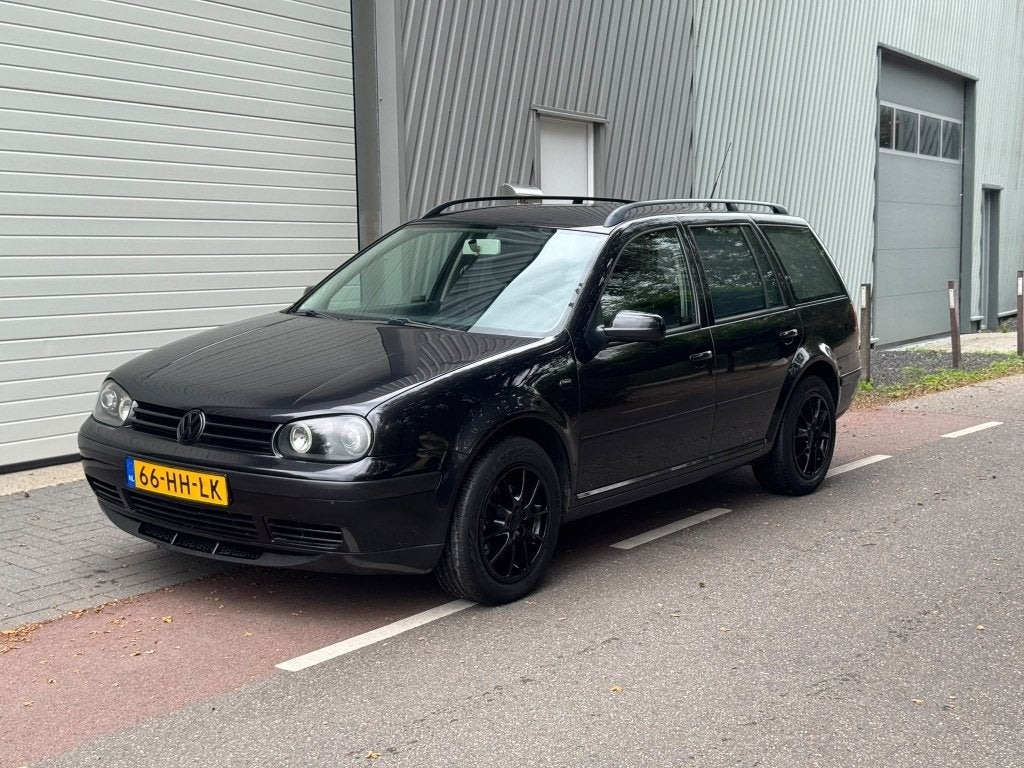 Volkswagen Golf Variant 1.6-16V Trendline | Nieuwe APK |, Auto's, Automatische klimaatregeling, Volkswagen, Zwart, Handgeschakeld
