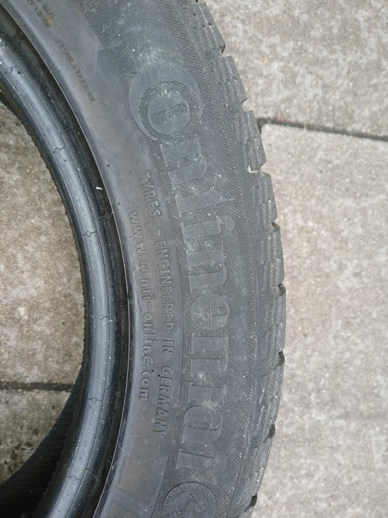 3 stuks Continental winterbanden 18-235-55, 18 inch, Gebruikt, 235 mm, Band(en)