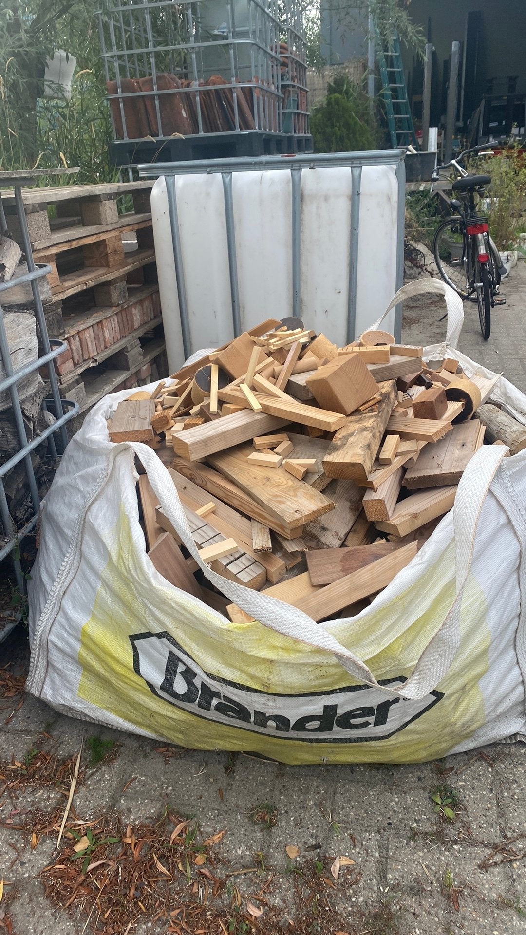 Schoon hout 1 m3 haardhout brandhout openhaard, Minder dan 3 m³, Ophalen