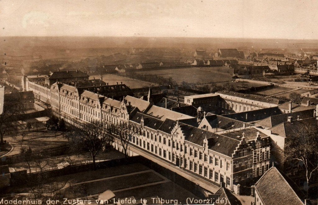 Ansichtkaart Tilburg, Verzamelen, Ansichtkaarten | Nederland, Ophalen of Verzenden, Noord-Brabant