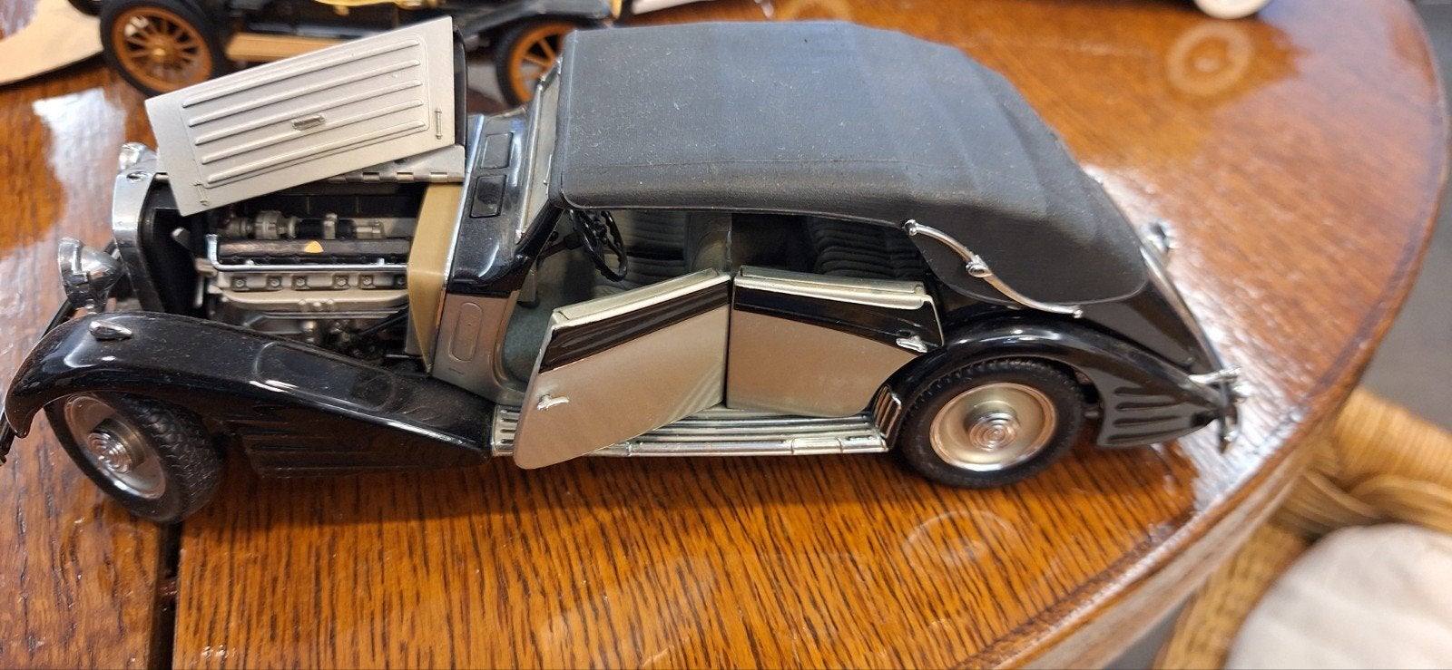 Franklin Mint Maybach Zeppelin 1939 Schaalmodel 1:24, Ophalen, Gebruikt, Auto, Overige merken