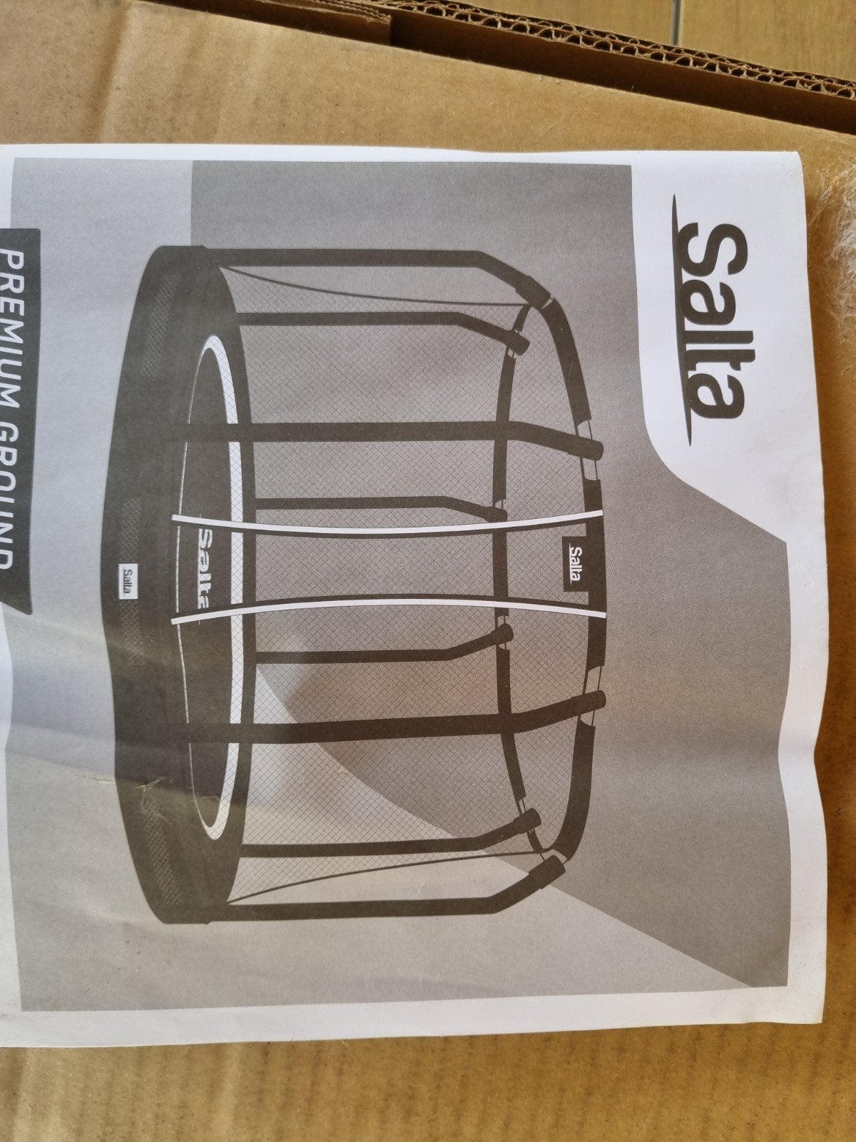 Salta Premium Ground net incl. palen 251 cm, Ophalen, Nieuw