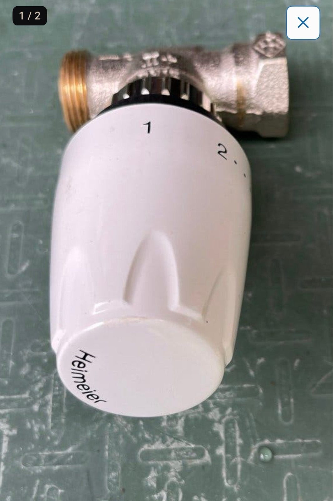 Heimeier Thermostaatknop voor radiator, zo goed als nieuw, Doe-het-zelf en Verbouw, Ophalen of Verzenden, Zo goed als nieuw, Thermostaat