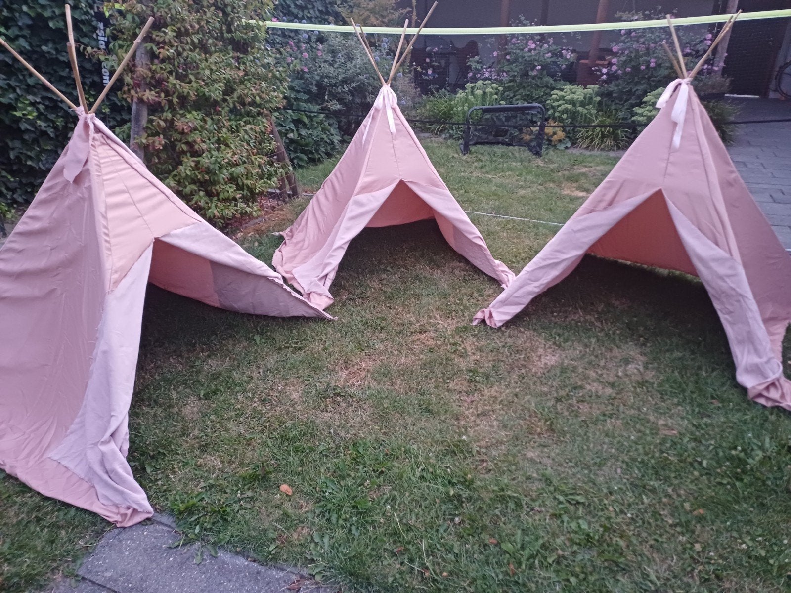 3x Tentjes voor slaapfeestje - Gezellige sfeer!, Ophalen