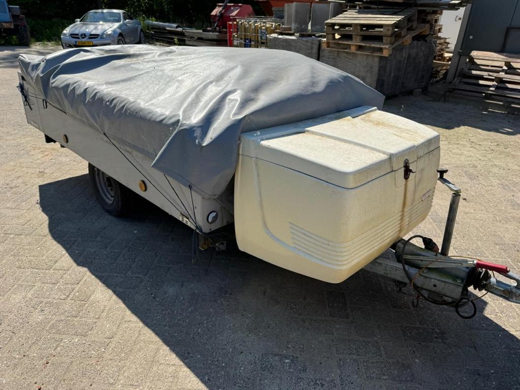 Trigano VGL 4LC Vouwwagen - Compleet met Voortent & Keuken, Caravans en Kamperen, Vouwwagens, Trigano, tot en met 4, Aanwezig