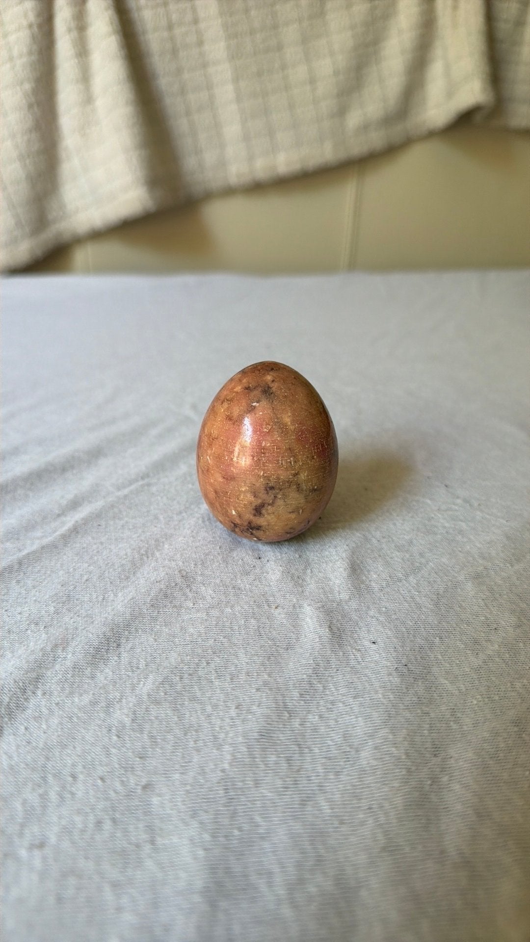 Marmeren Ei, Natuursteen Ei, Ophalen of Verzenden, Zo goed als nieuw