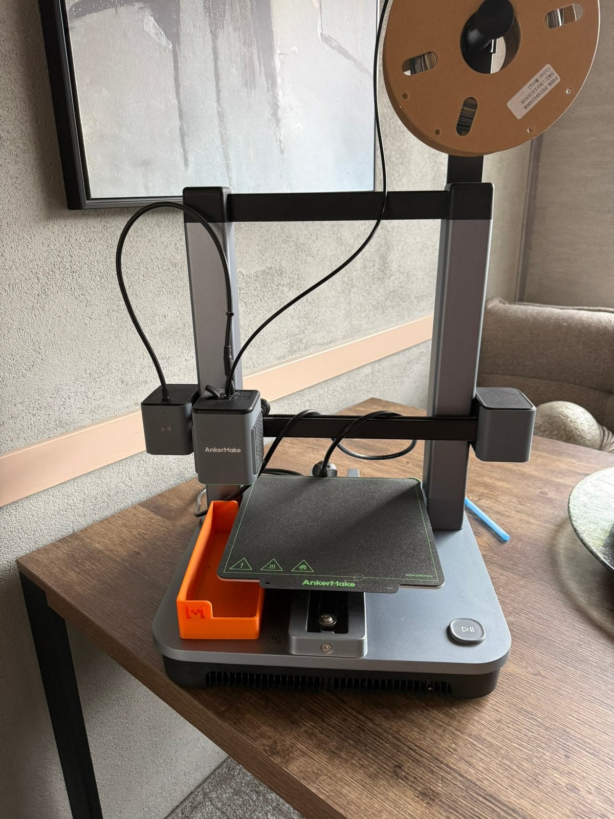 3D printer, Ophalen, Ingebouwde Wi-Fi, Zo goed als nieuw, Filament