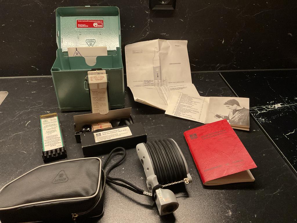 Vintage Dräger Multi Gasdetector model 21/31 Model 21/31, Ophalen of Verzenden