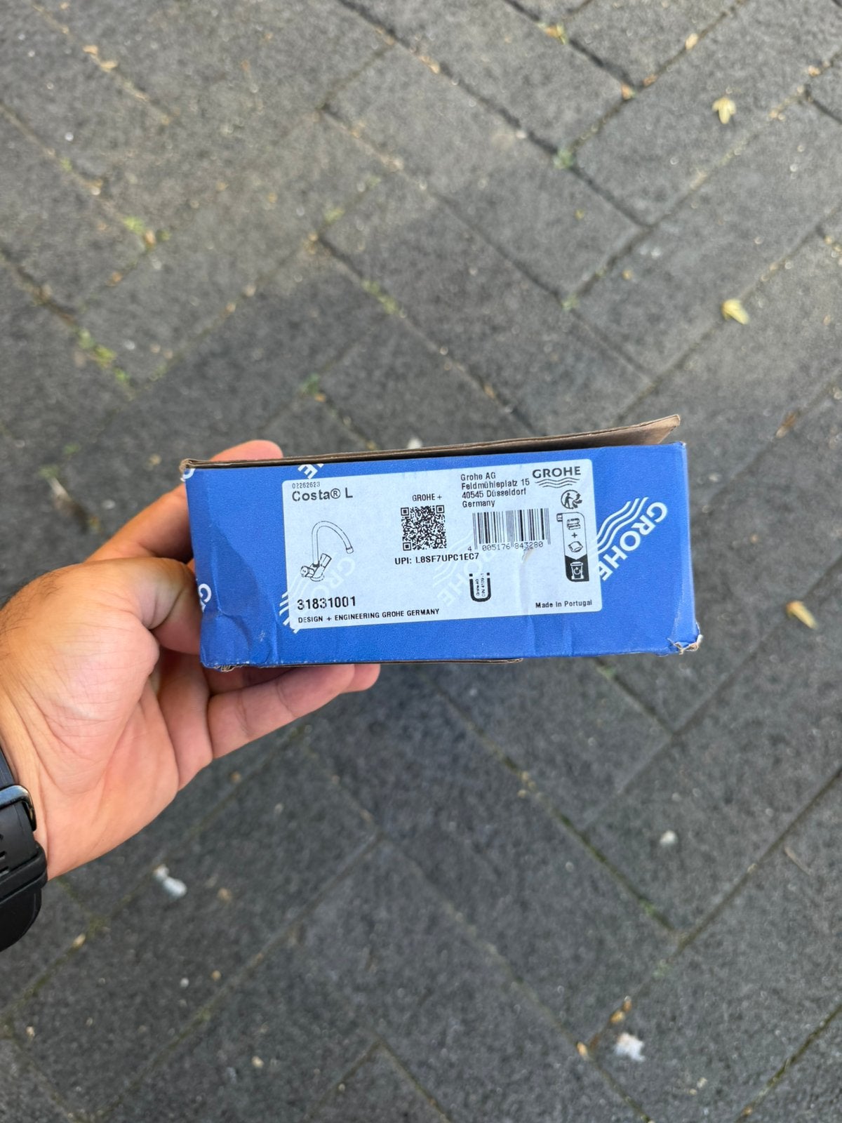 Costa L keukenmengkraan, Ophalen, Zo goed als nieuw, Chroom, Kraan