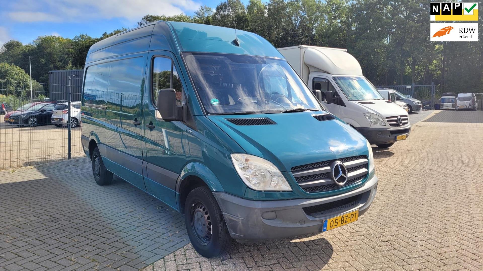 Mercedes-Benz Sprinter 209 2.2 CDI 366 HD 88 pk *3 zitplaats, Auto's, Gebruikt, Zwart, 4 cilinders, Bedrijf