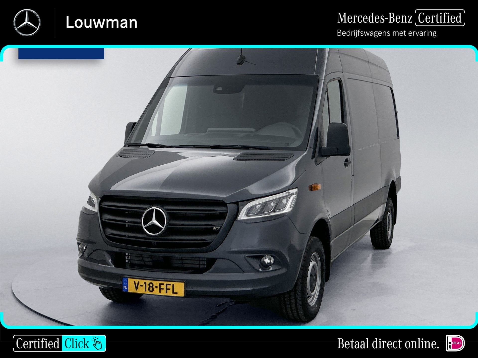 Mercedes-Benz Sprinter 319 CDI L2H2 Trekhaak 3500kg Distroni