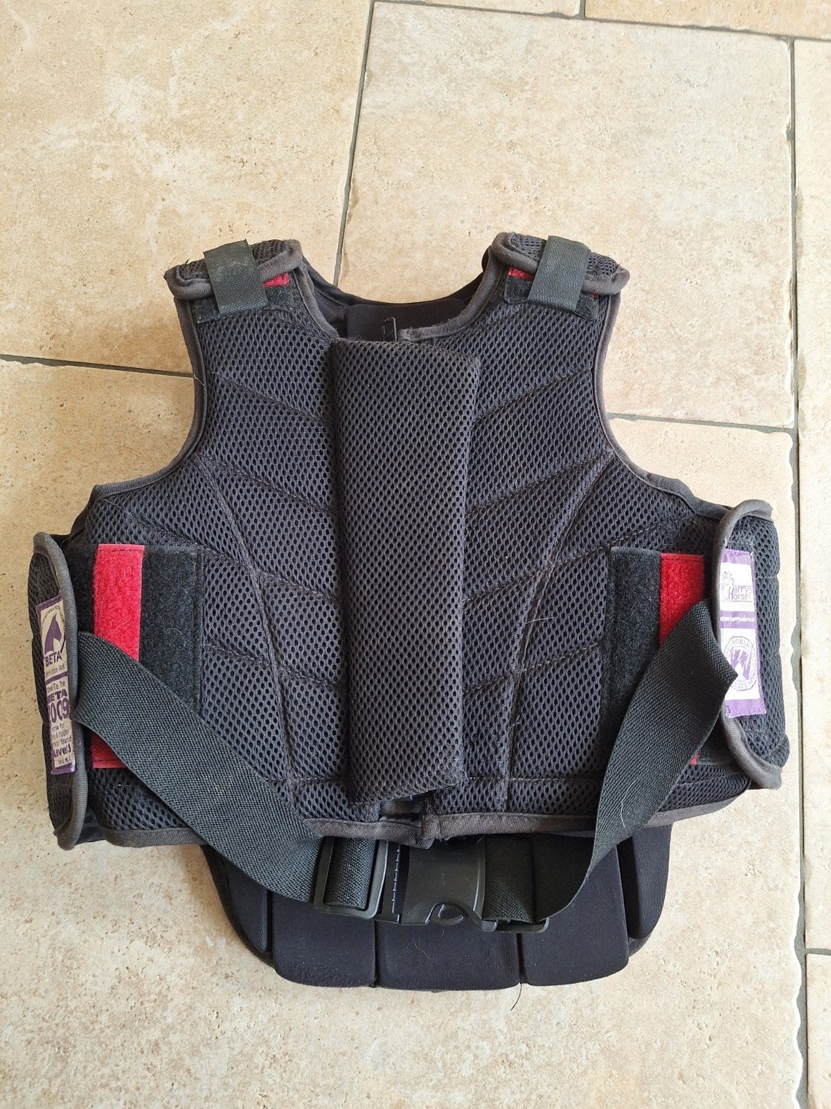 bodyprotector paardrijden, Ophalen, Gebruikt, Anatomisch gevormd, Bodyprotector