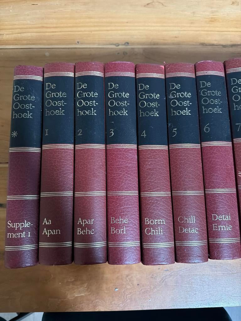 De Grote Oosthoek Encyclopedie - Deel 0 t/m 21, Ophalen of Verzenden, Gelezen, Algemeen, Complete serie