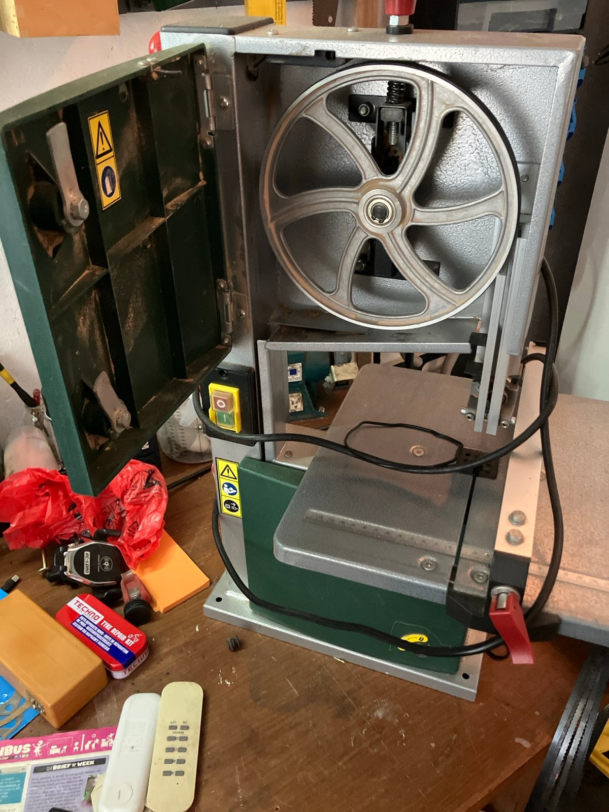 Parkside Lintzaag - Zo goed als nieuw met extra zaagbladen, Ophalen, 70 mm of meer, 600 tot 1200 watt, Zo goed als nieuw