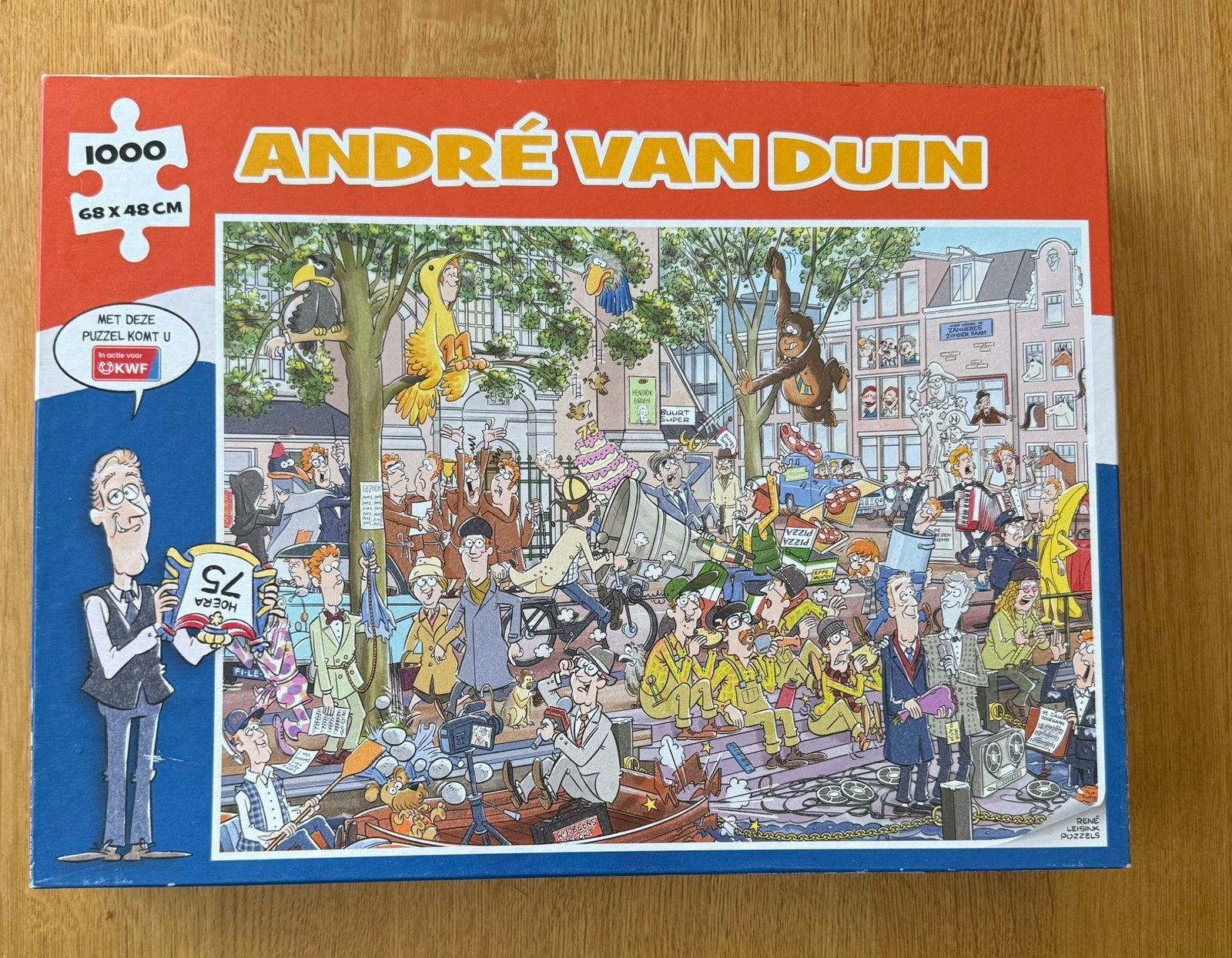 André Van Duin Puzzel, Ophalen, 500 t/m 1500 stukjes, Zo goed als nieuw, Legpuzzel