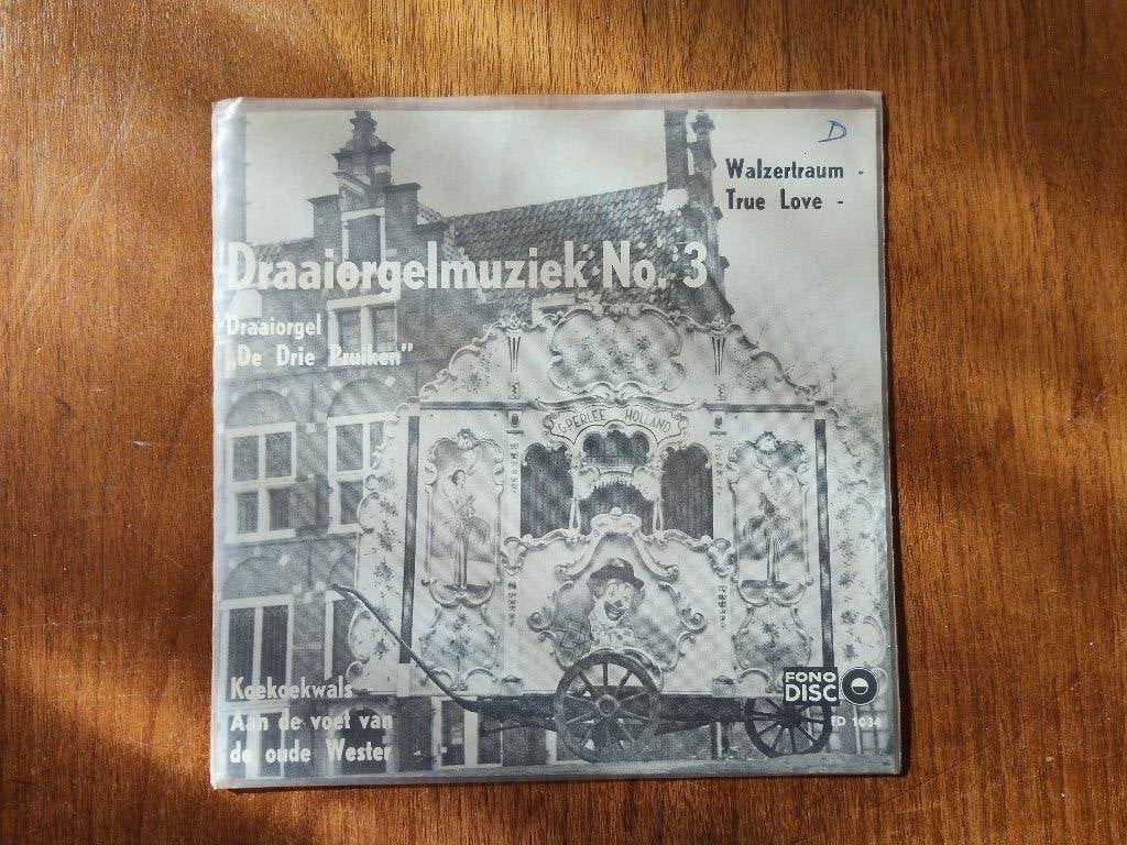 Draaiorgel De Drie Pruiken – Draaiorgelmuziek No. 3, LP, Klassiek, 7 inch, Ophalen of Verzenden