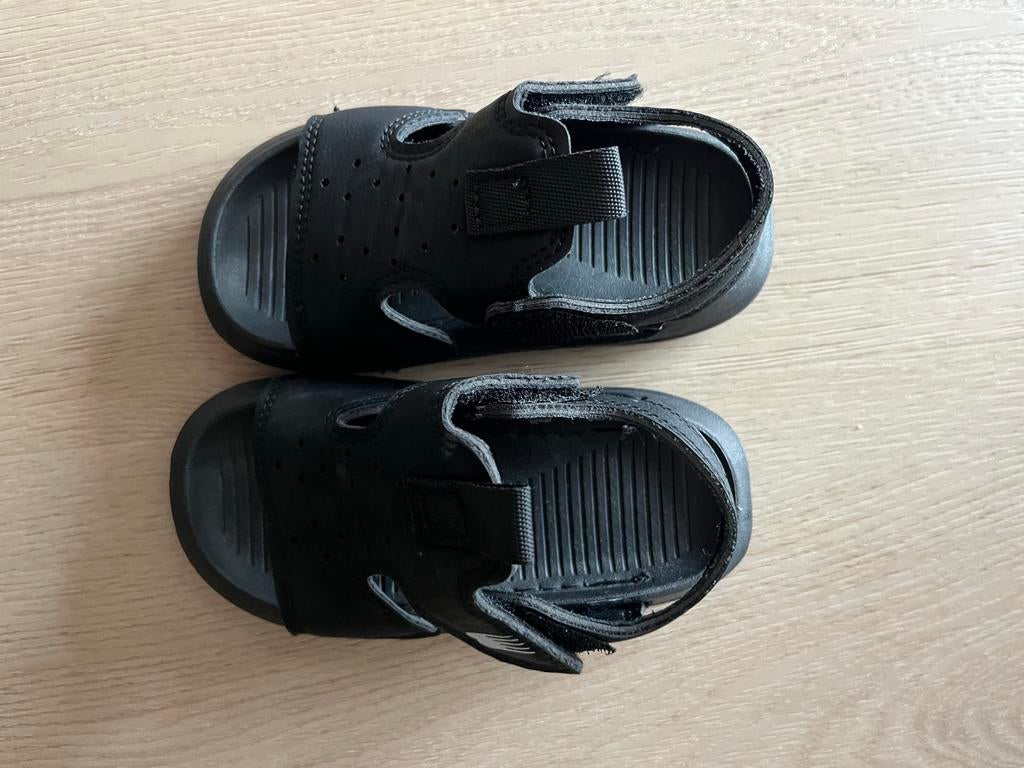 Zwarte sandalen voor kinderen, maat 24, Ophalen of Verzenden, Gebruikt, Jongen of Meisje, Schoenen