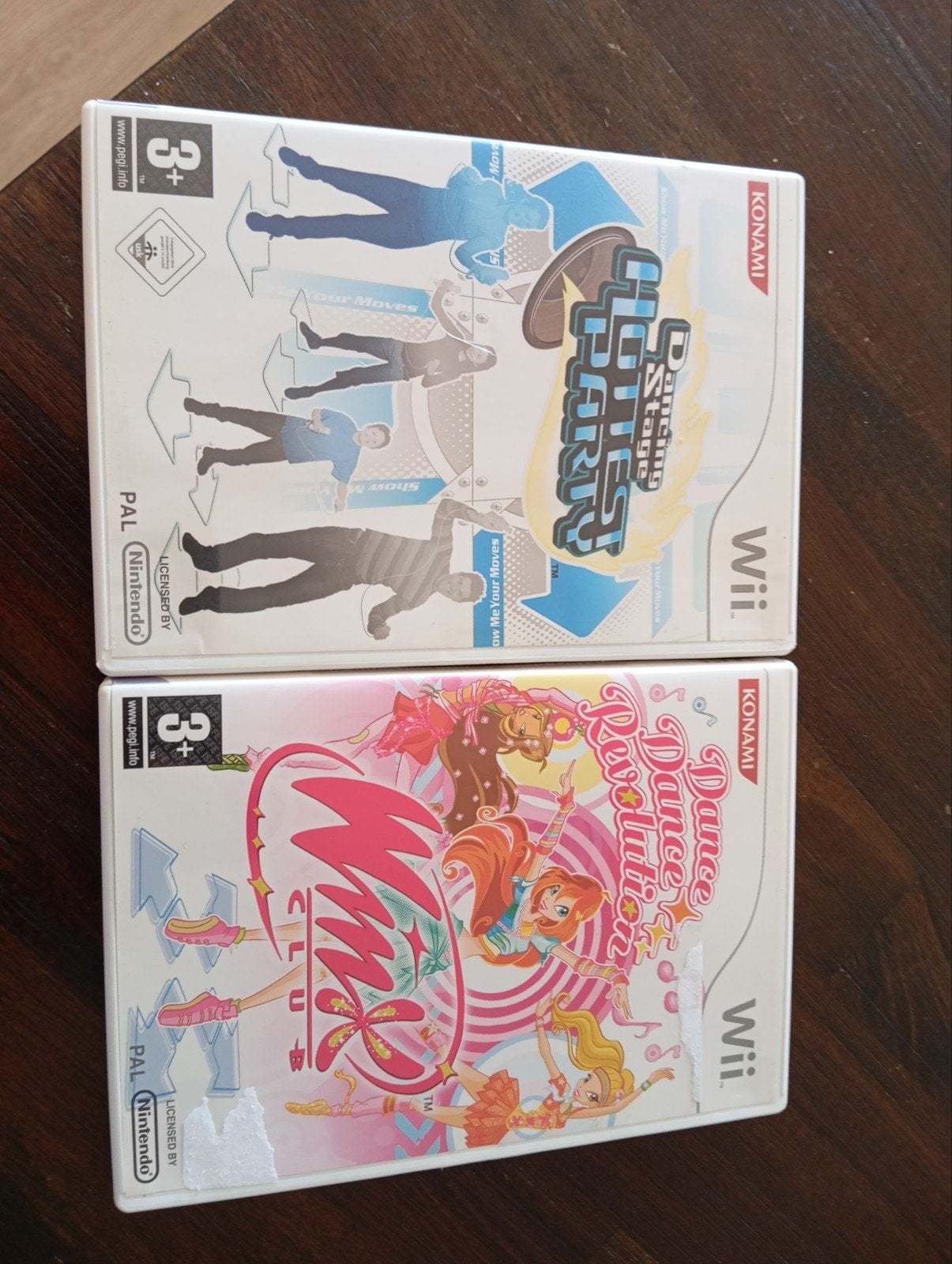 Wii Dansmat met 2 Dansspellen: Dance Dance Revolution, Muziek, Gebruikt, Eén computer, Ophalen of Verzenden